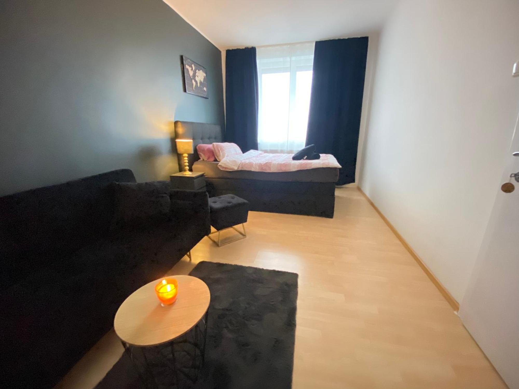 Moderne Wohnung Naehe Hauptbahnhof Linz Bagian luar foto